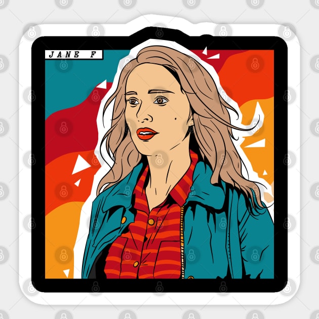 mighty jane - Favorite female superhero Sticker by super villain